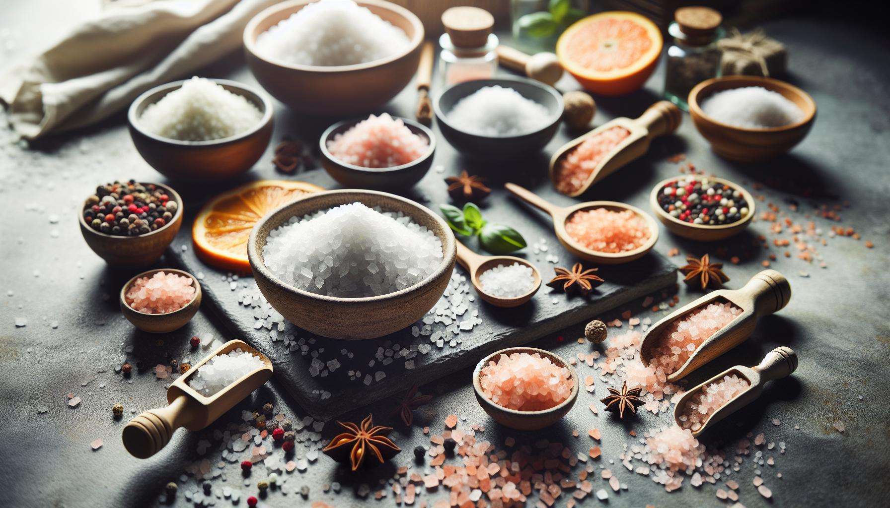 Sůl kg: Výběr kvalitní soli podle množství a typu