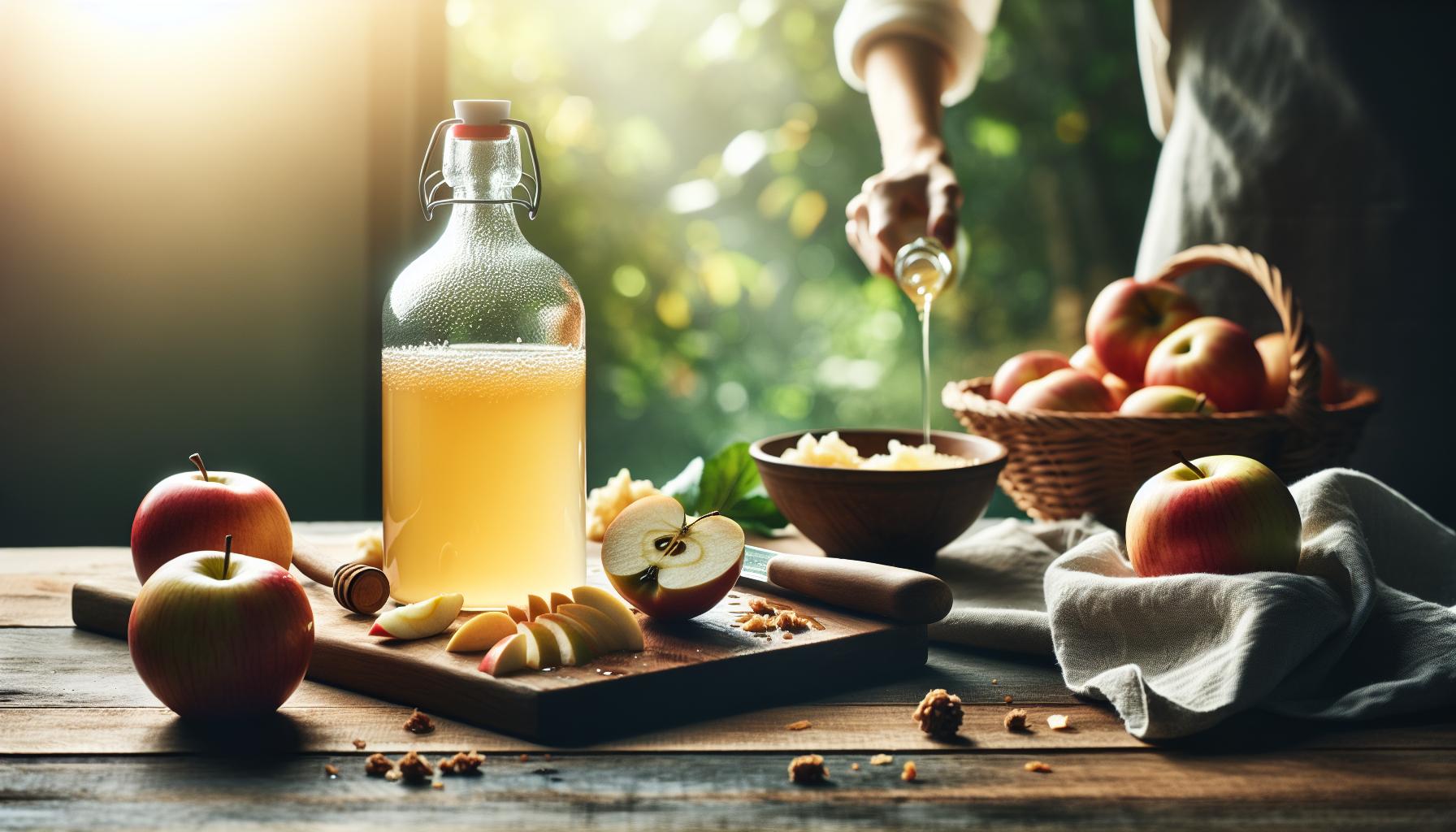 Krok za krokem: Domácí aplikace ⁢jablečného ‍octa