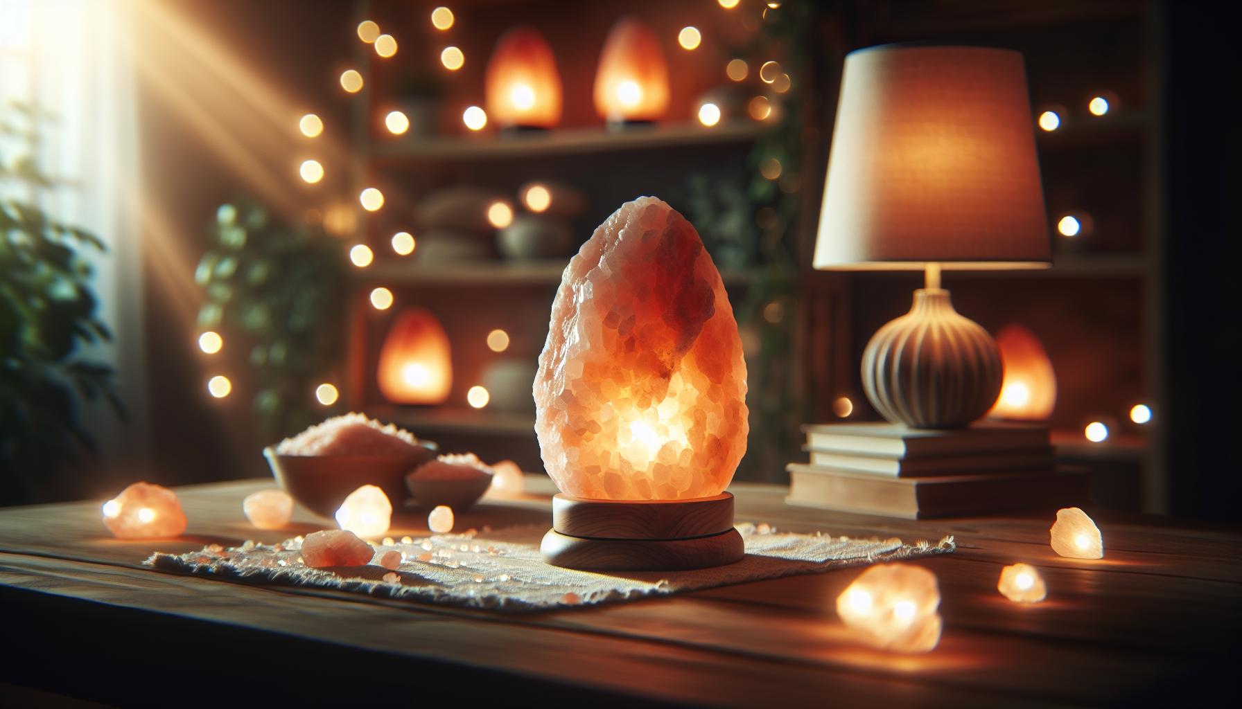 Svícny himálajská sůl: Dekorace, která čistí vzduch 2 Jak svícný z himálajské soli přispívají k čištění vzduchu?
