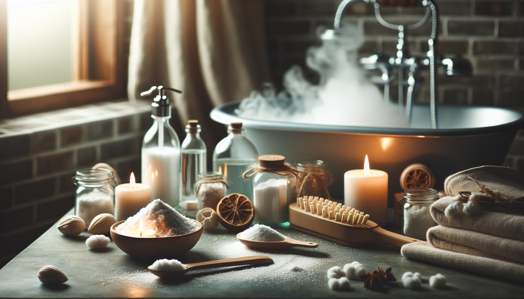 Přínosy koupelí v jedlé sodě pro zdravou pleť