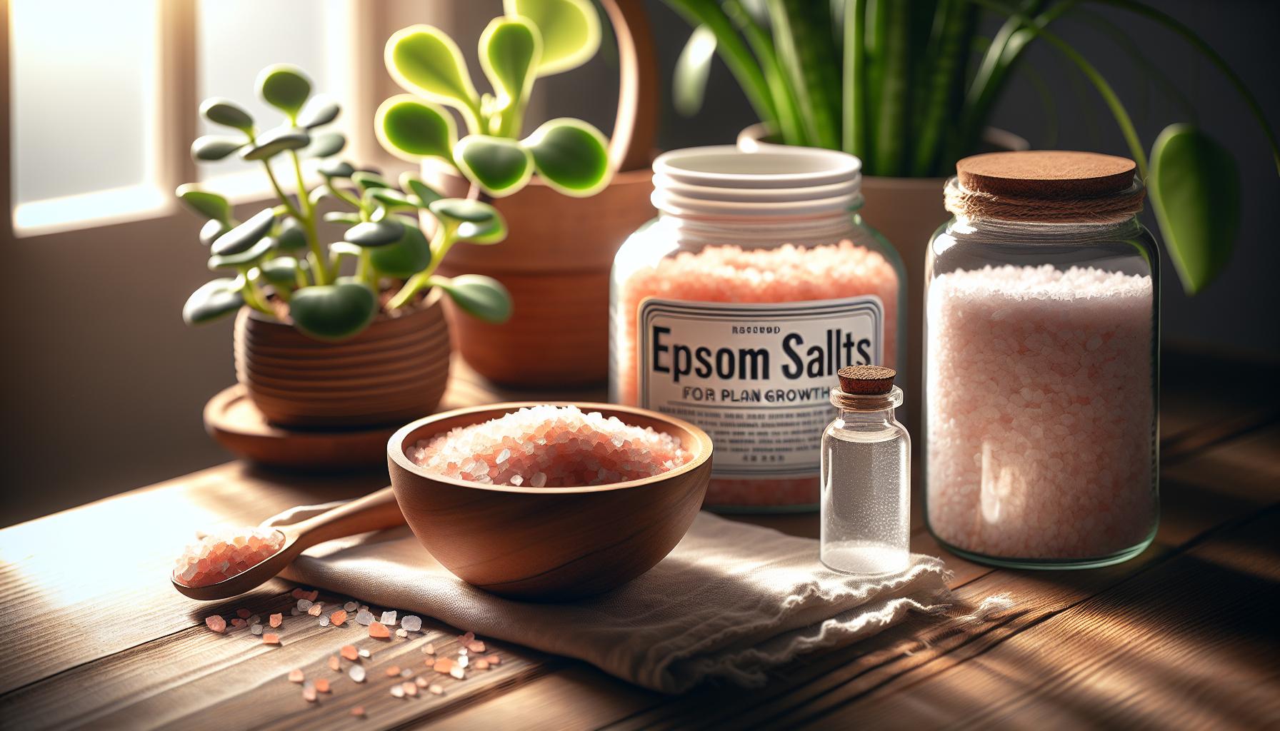 Výhody používání hořké soli pro růst rostlin