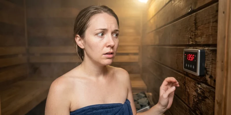 Parní sauna hodnoty: Ideální nastavení a proč vás pára pálí